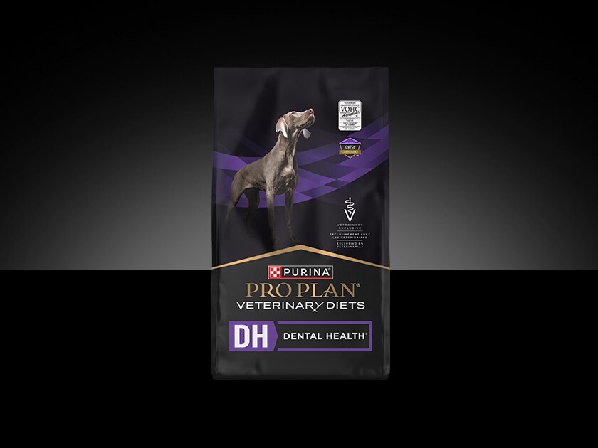Canine Pro Plan Veterinary Diet DH Dental Health dry dog food package
