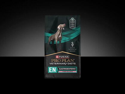  Pro Plan Veterinary Diet EN Gastroenteric&reg; Fiber Balance canine formula package. 
