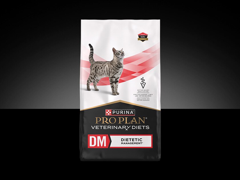 Pro Plan Veterinary Diets feline DM Dietetic Management dry formula