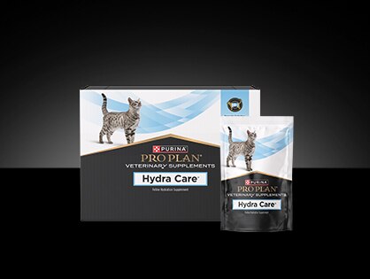 Feline Pro Plan Veterinary Supplements Hydra Care&reg; package.